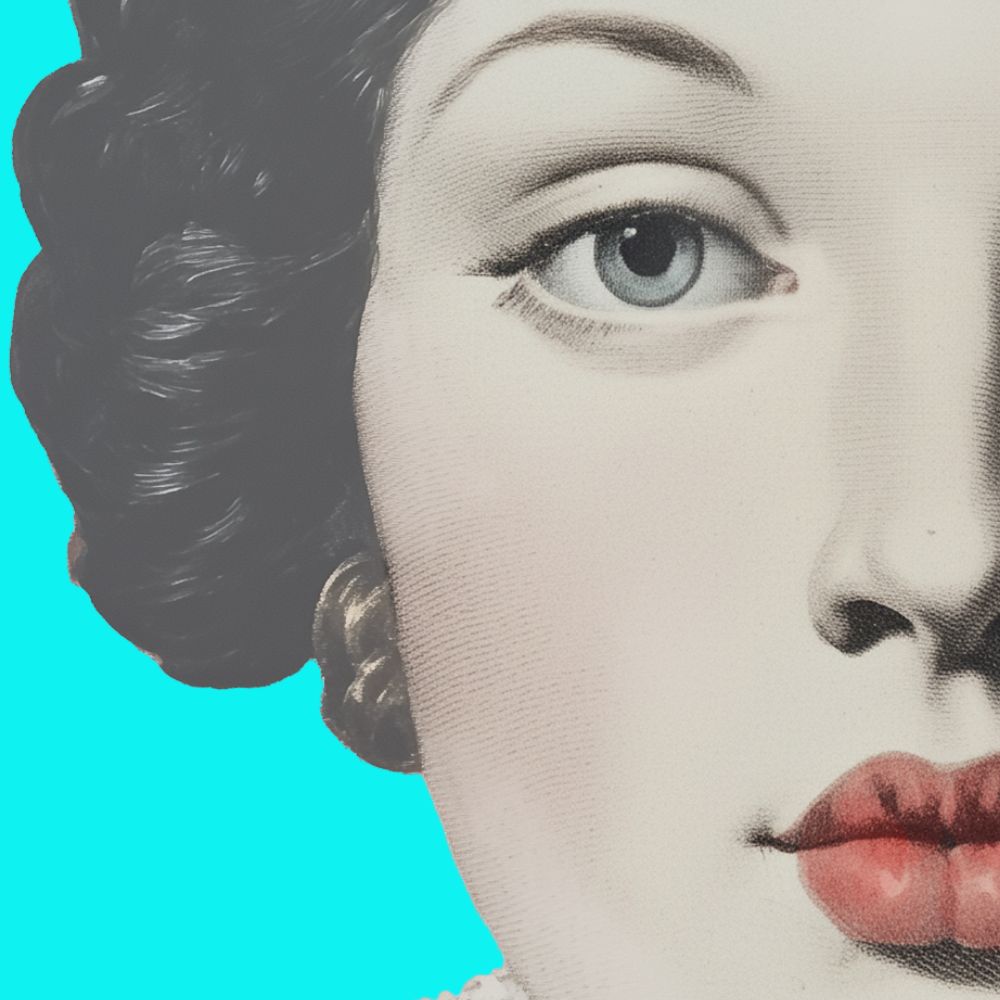 [looks] WKD · square fine art greeting card